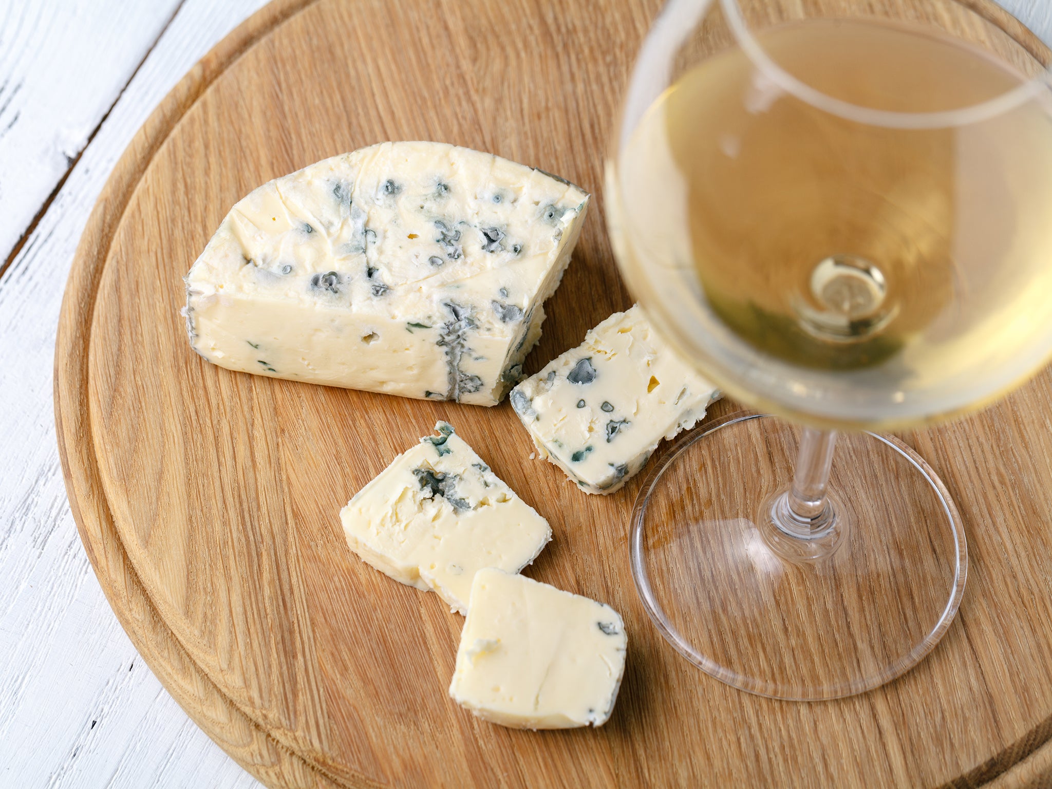 Blue cheese and white wine? Don’t knock it ’til you’ve tried it