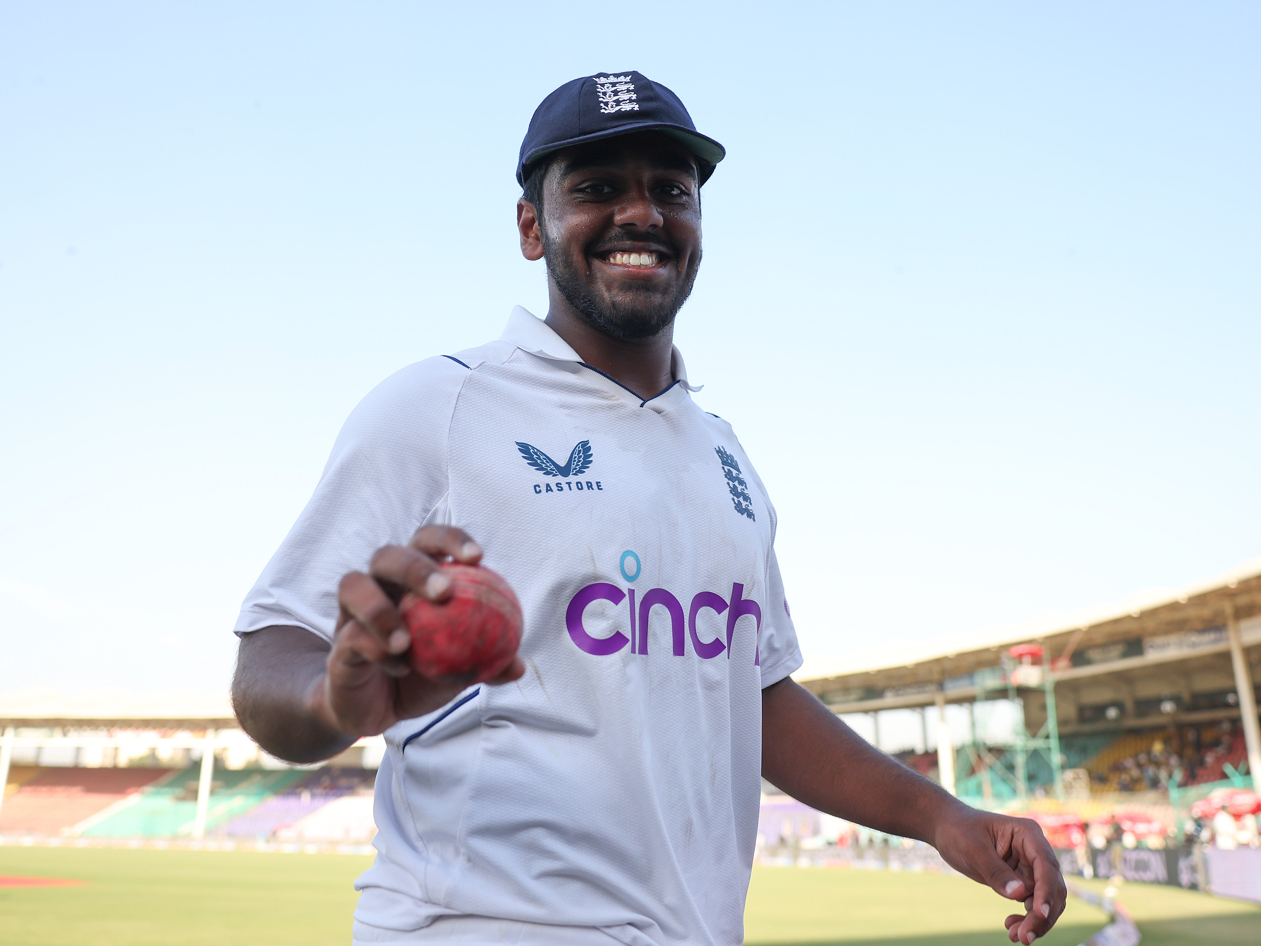 Rehan Ahmed became the youngest player in the history of men’s Test cricket to take five wickets in an innings on debut