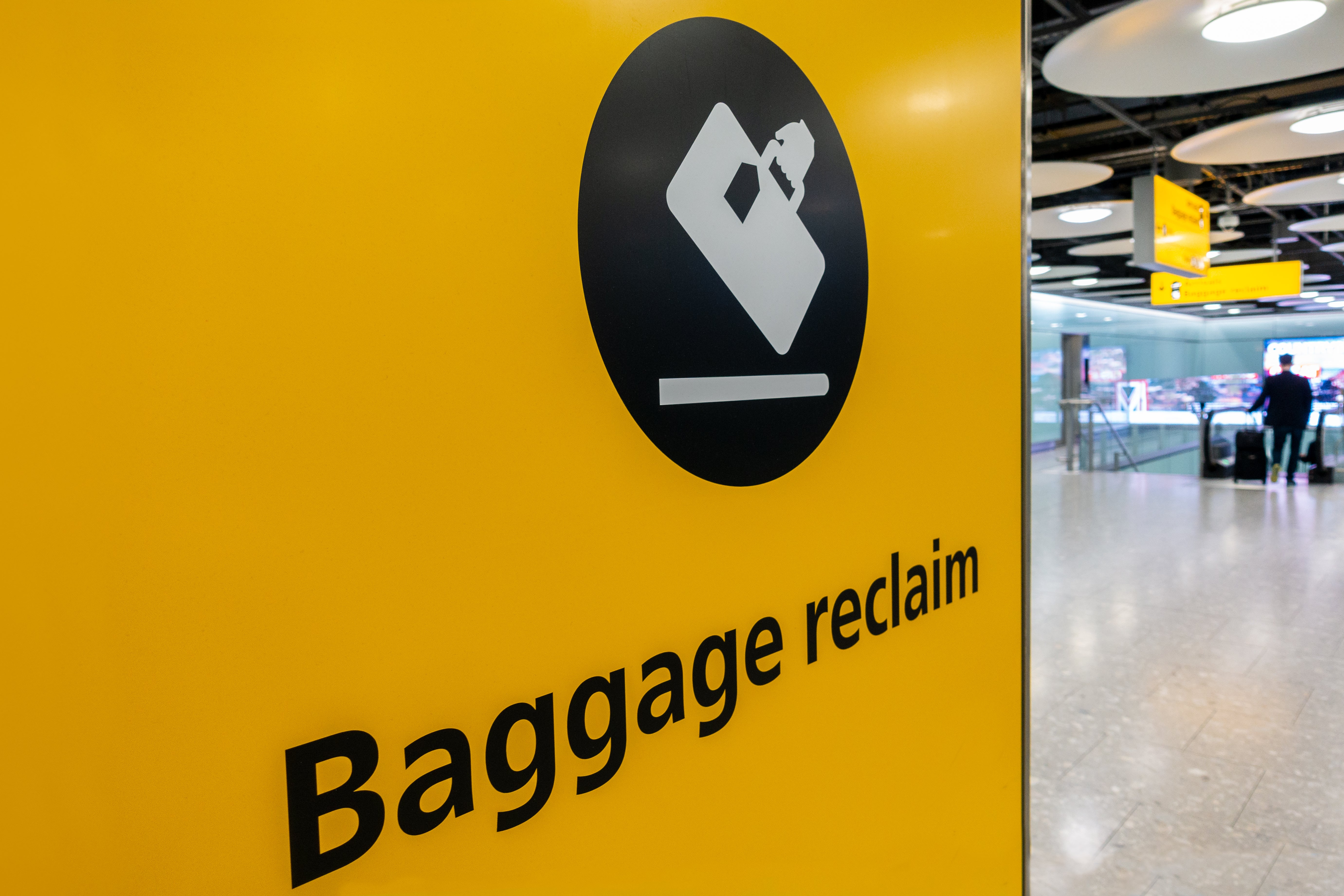 ‘Baggage is the responsibility of the airline’, the airport has said