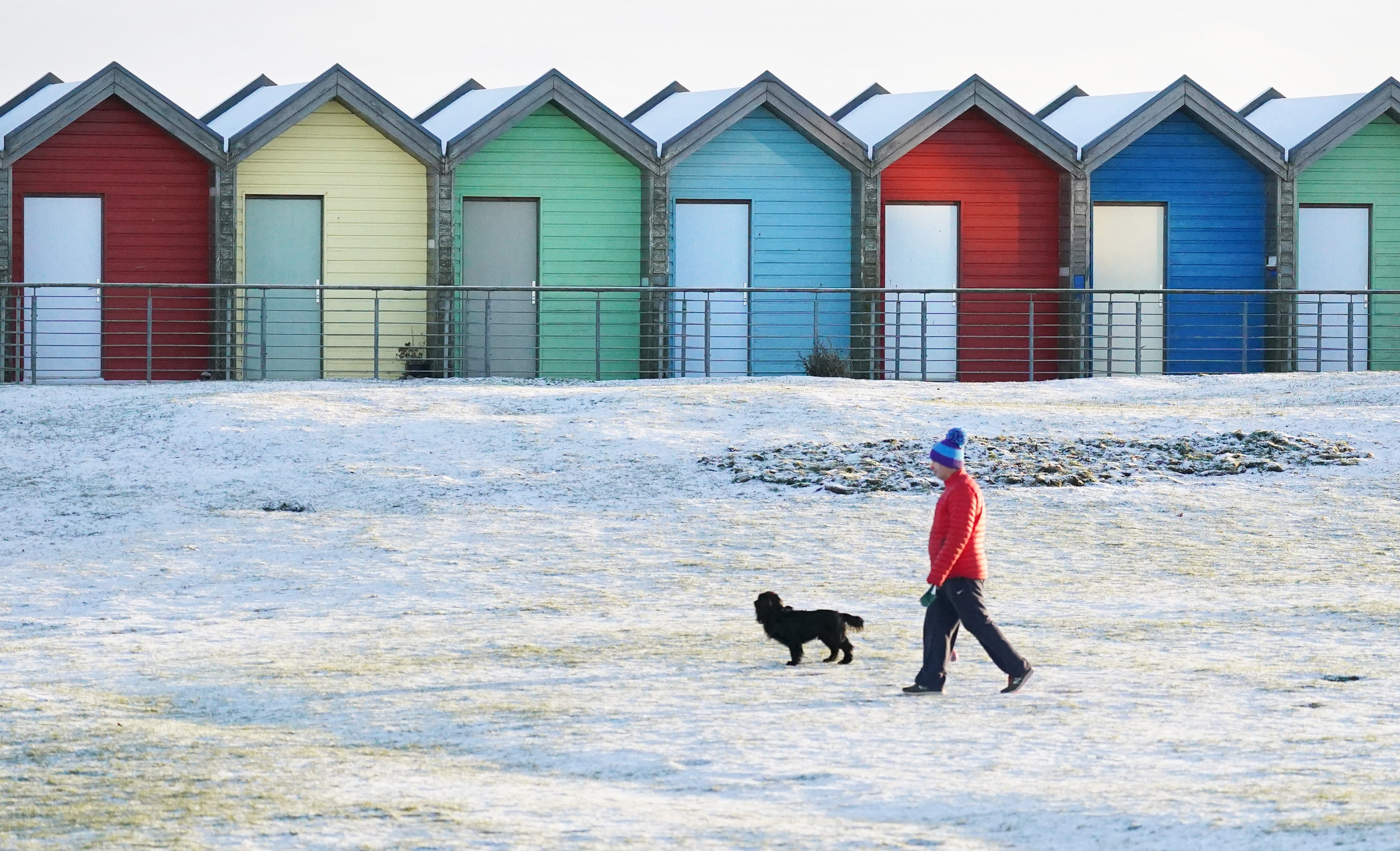 The UK faced days of cold weather