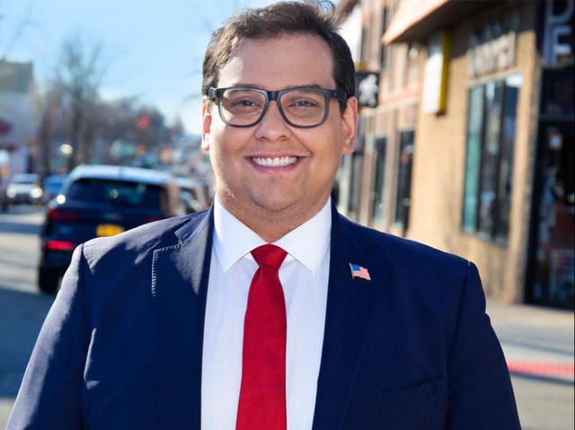 <p>Republican congressman-elect George Santos </p>