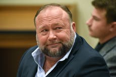Bankrupt Alex Jones has $10m in assets, $100,000 in monthly expenses – and holds guns for Jan 6 defendants