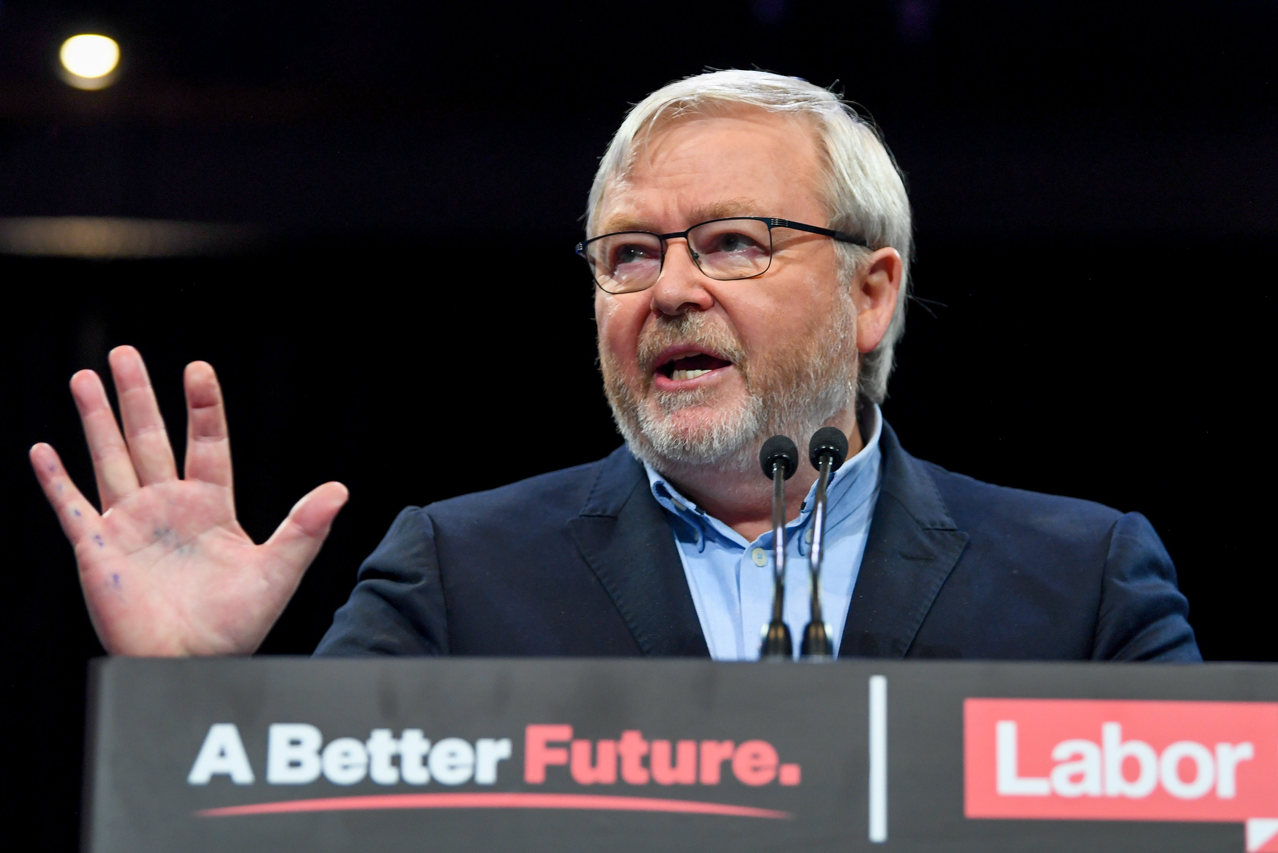 Kevin Rudd previously served as prime minister of Australia