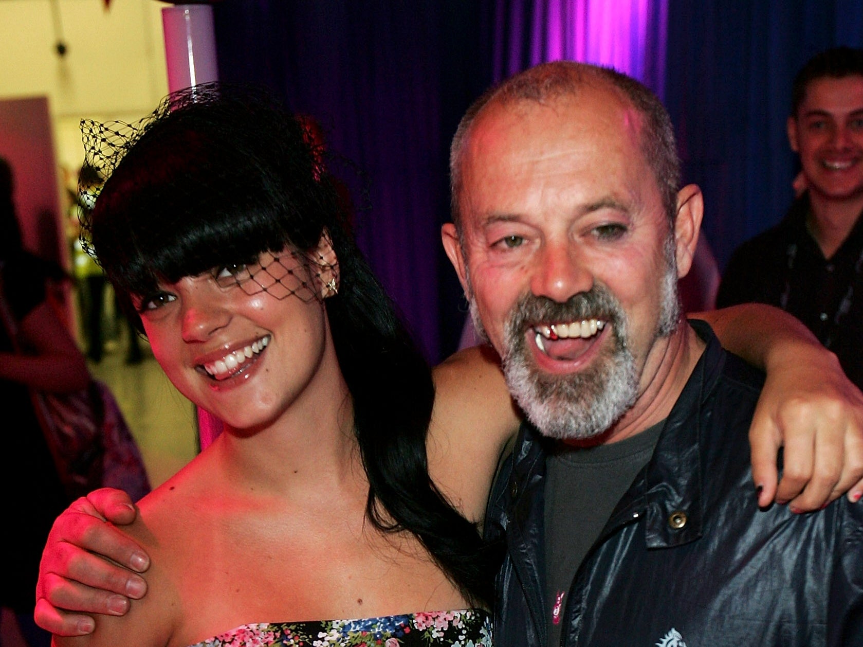 Lily and Keith Allen in 2007