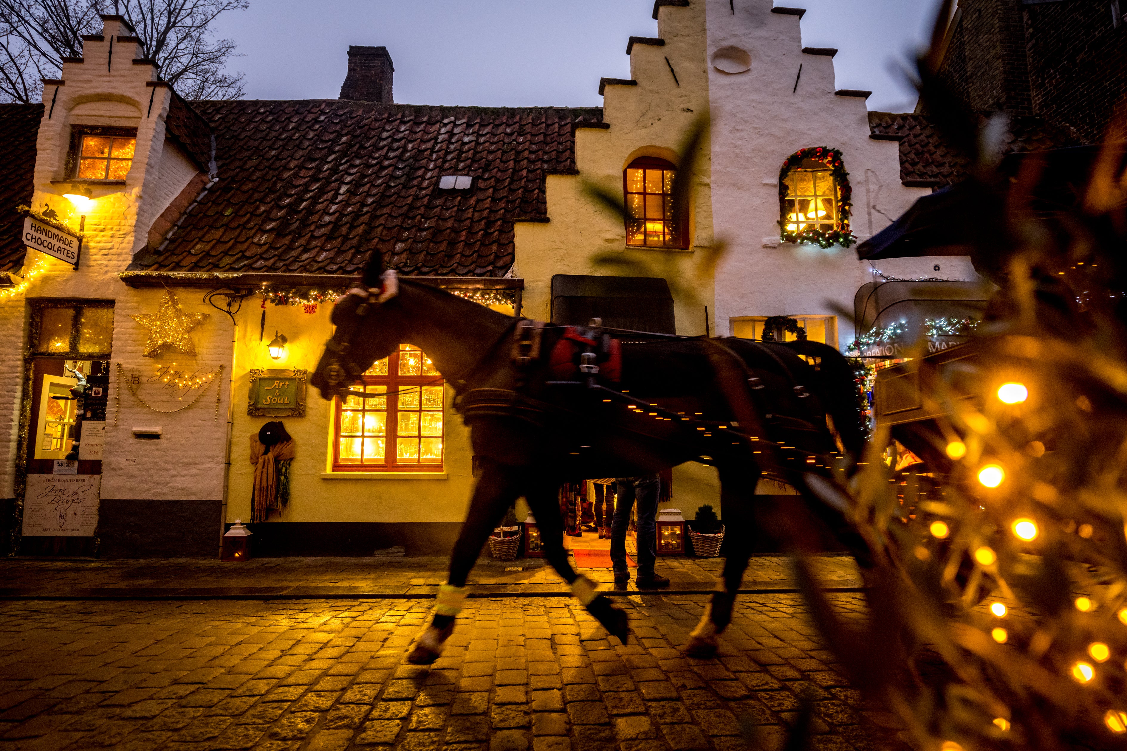 Bruges is idyllic in winter