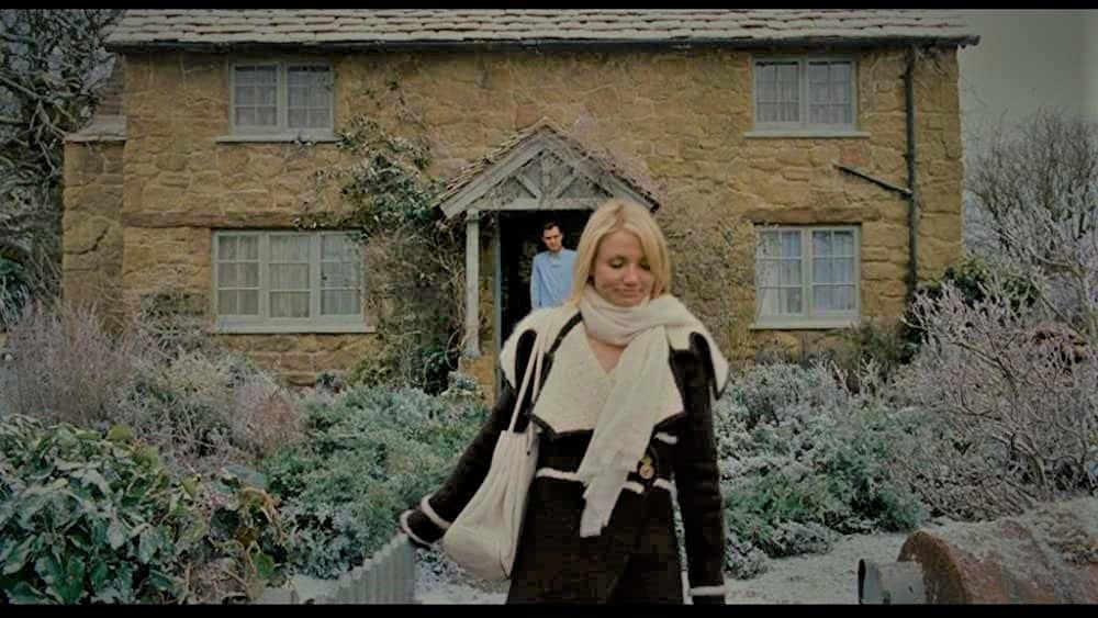 Cameron Diaz at Iris’s cottage in the film The Holiday