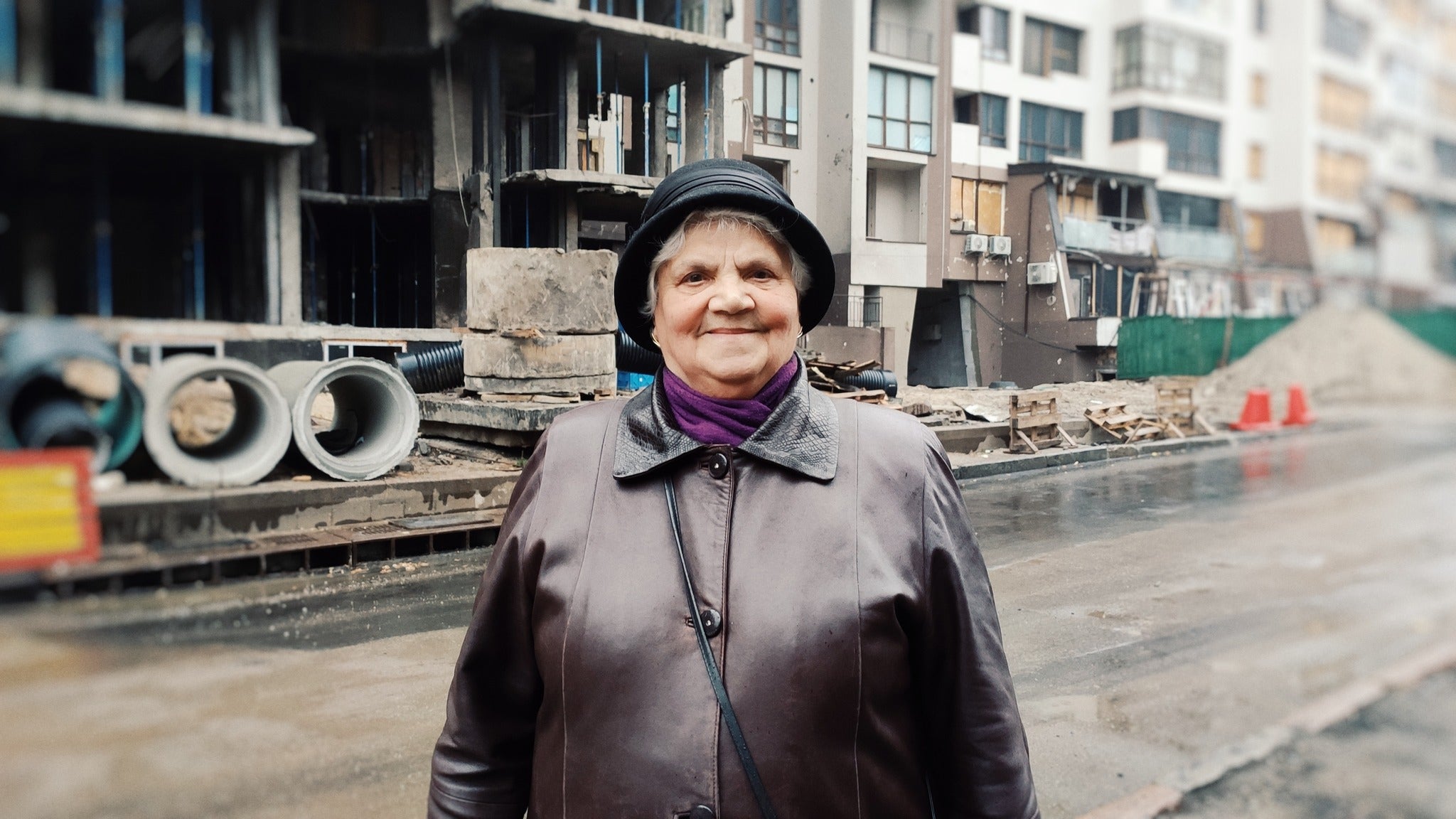 His mother is living without regular light, water and heat due to power cuts in Ukraine