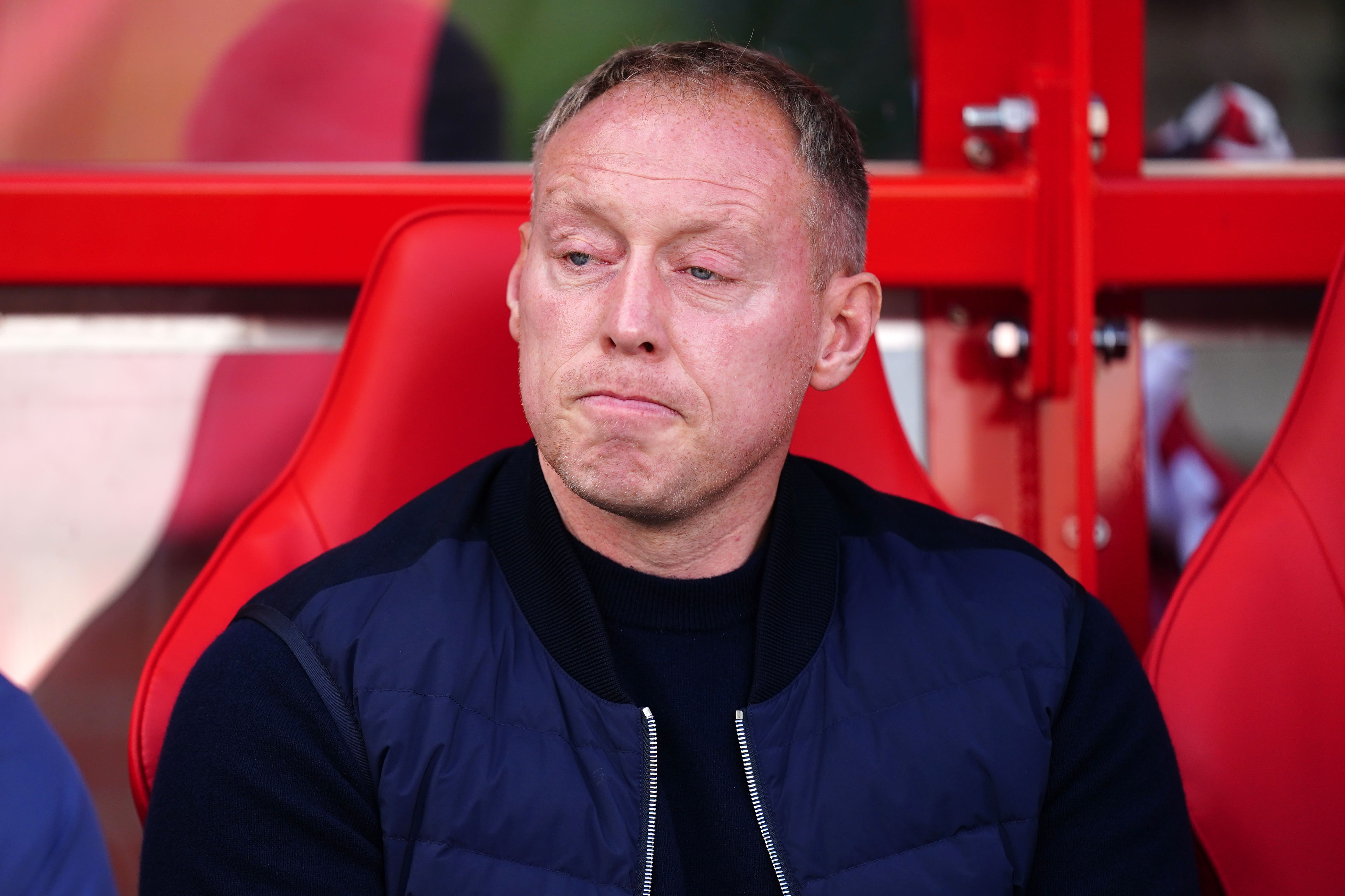 Steve Cooper’s Nottingham Forest return to action at Blackburn in the Carabao Cup (Mike Egerton/PA)