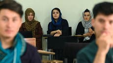 Taliban suspend university education for women in Afghanistan