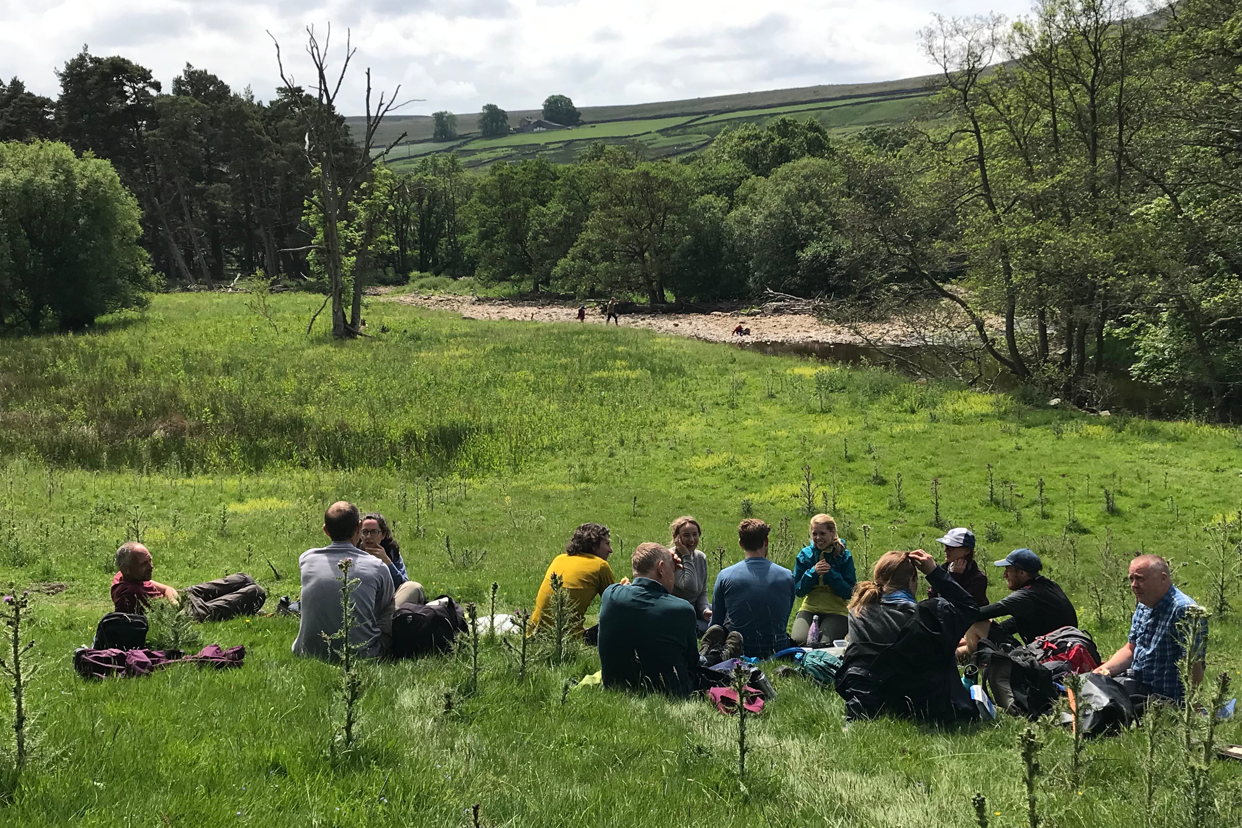 A rewilding project at Arkengarthdale, North Yorkshire (Debbie Davitt/Yorkshire Rewilding Network/PA)