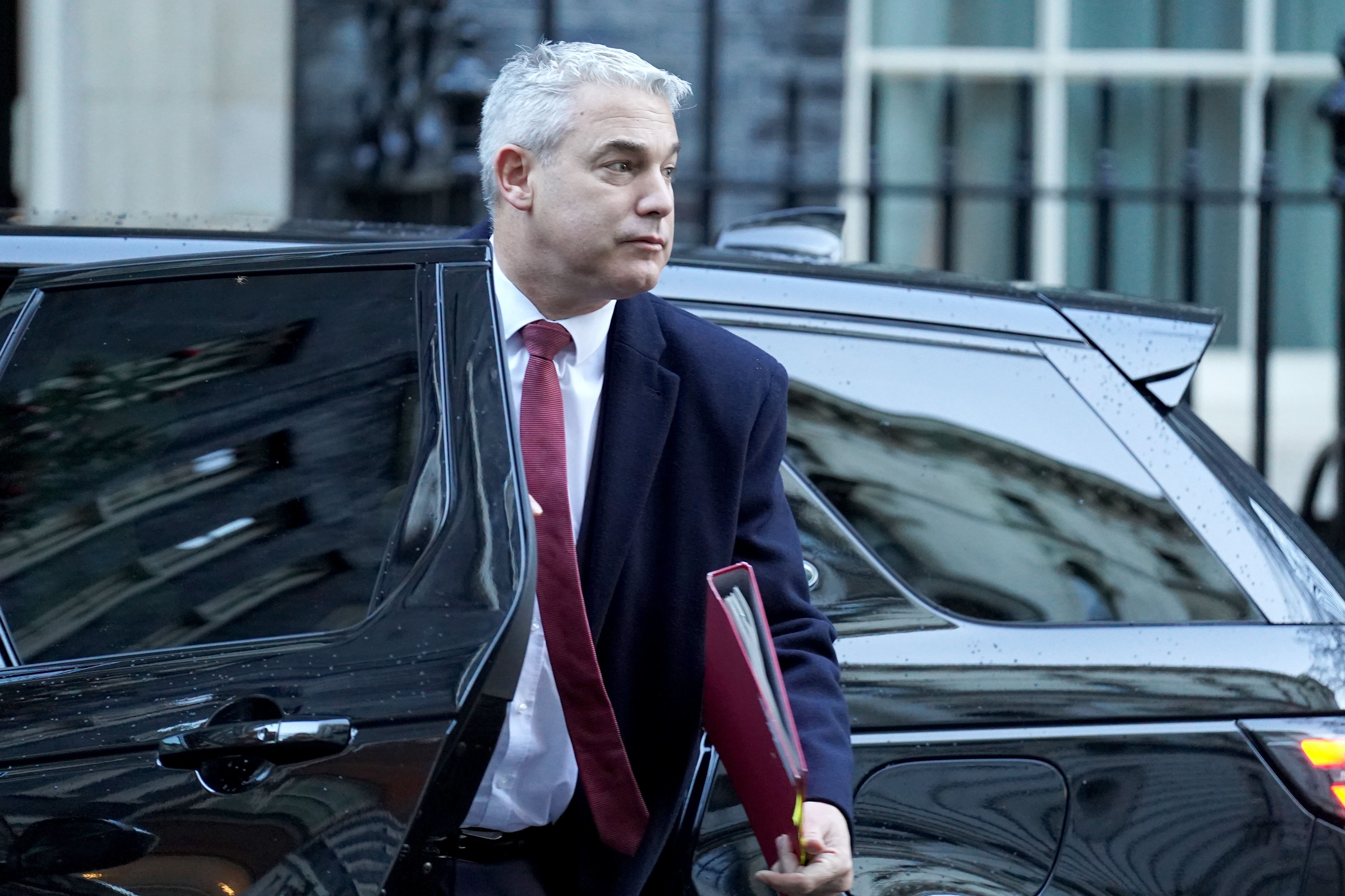 Health secretary Steve Barclay has urged the public to take “extra care” as ambulance staff strike in support of a pay claim (PA)