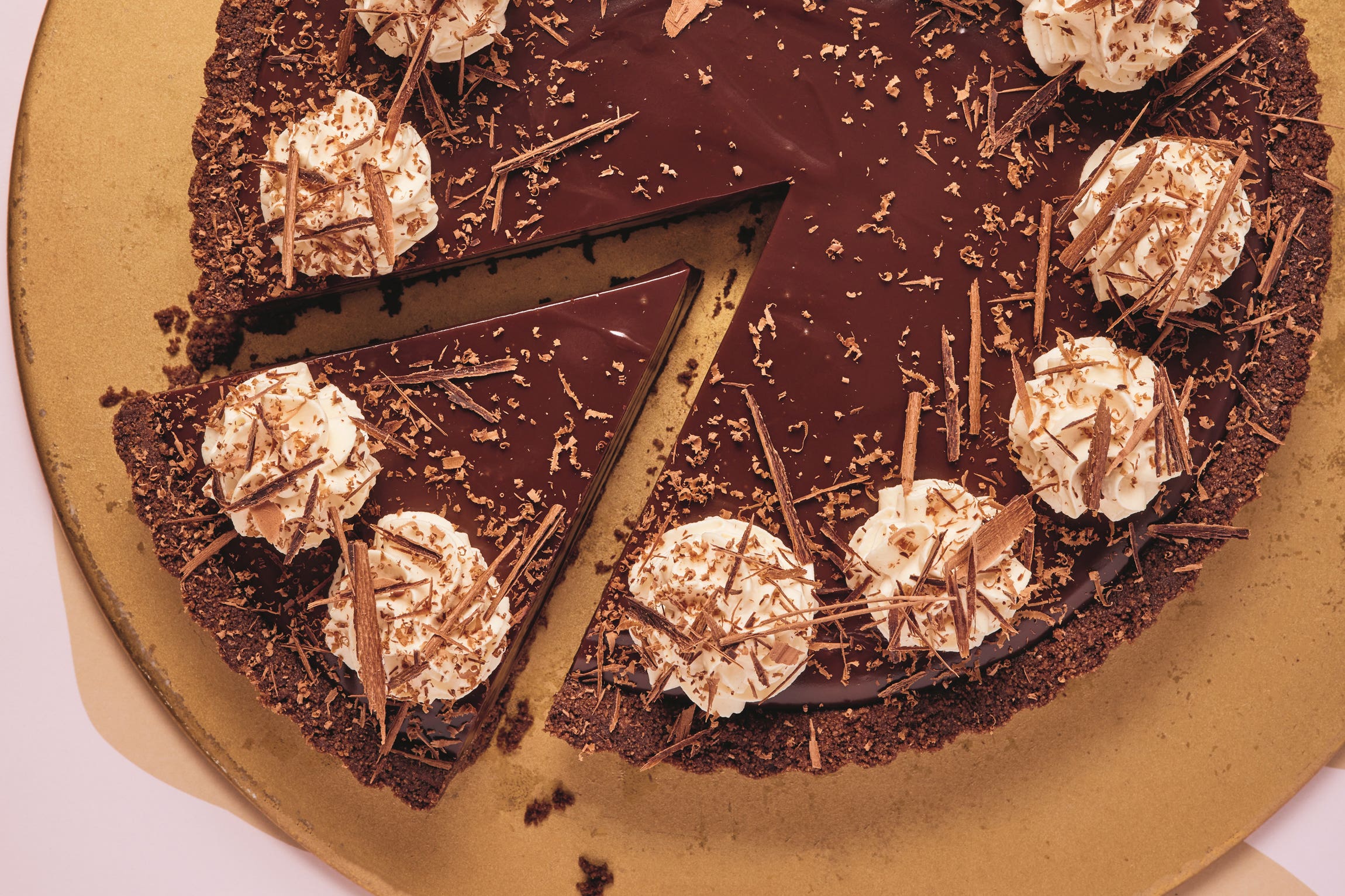 Jane Dunn’s Irish cream tart (Ellis Parrinder/PA)