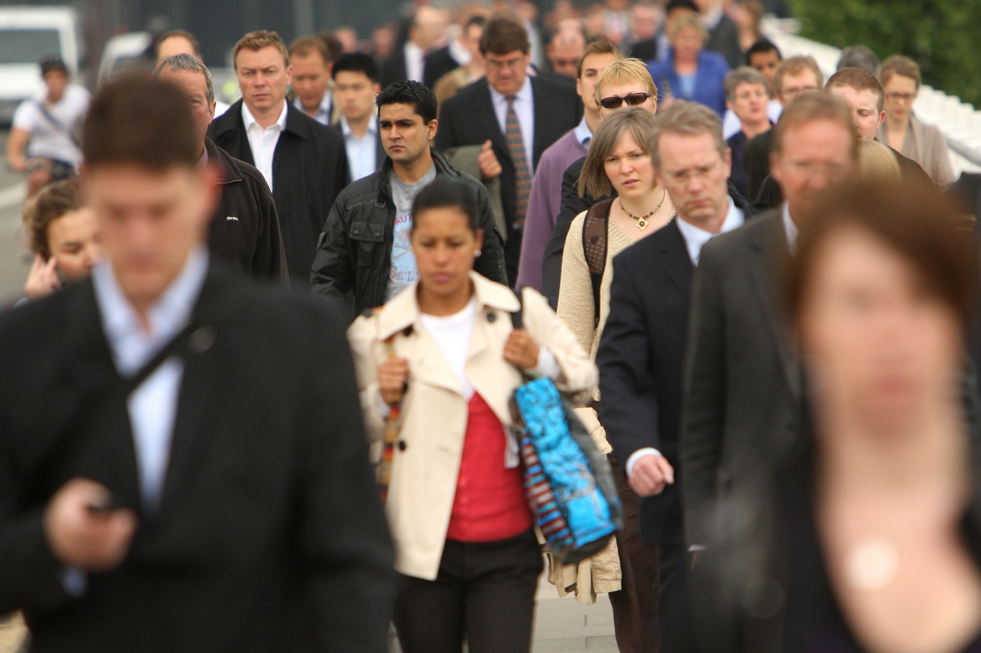 The UK population is estimated to have grown by 5.9% in the decade to June 2021 (Dominic Lipinski/PA)