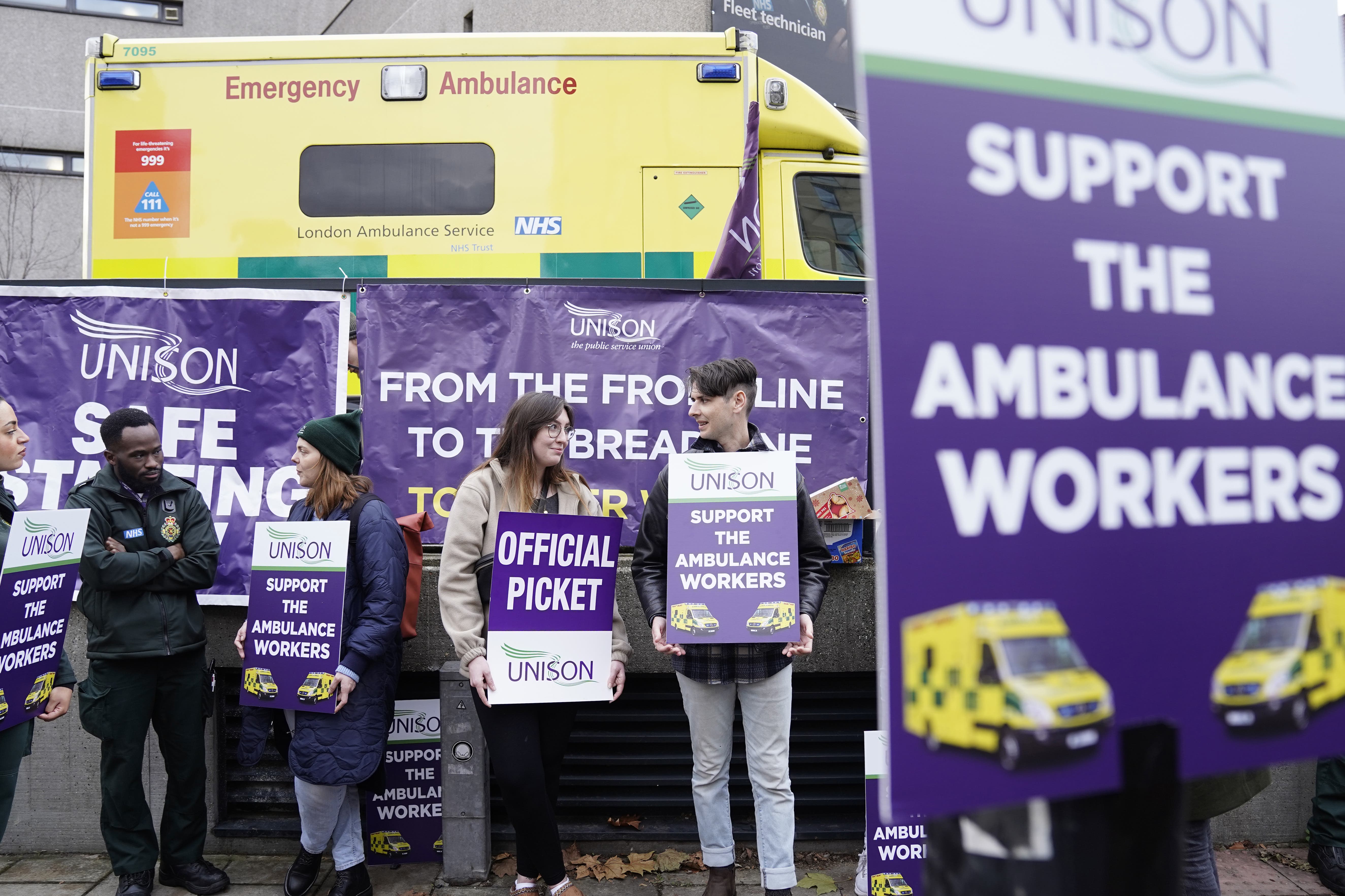 Health Secretary Steve Barclay has said he will not back down on pay (Kirsty O’Connor/PA)