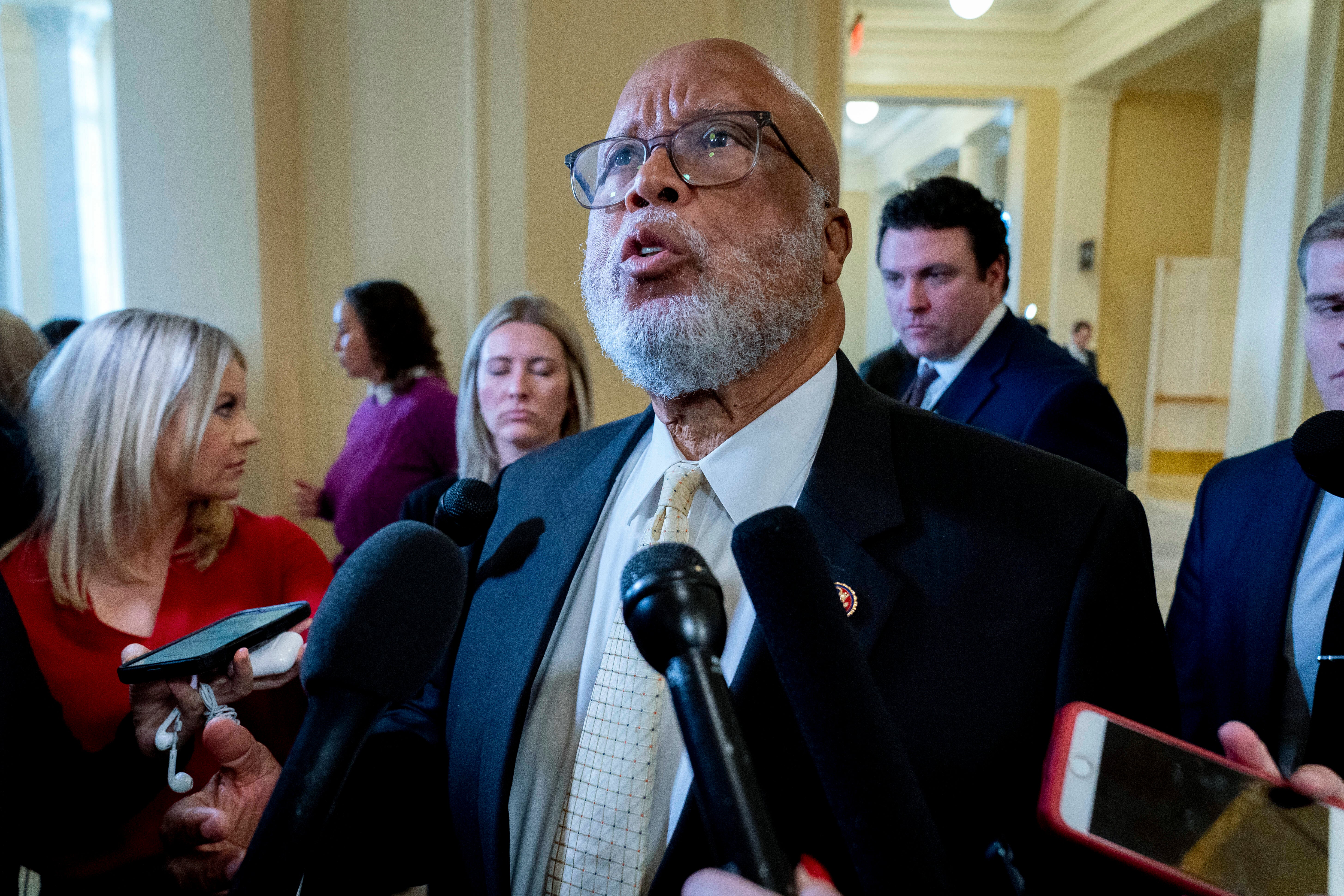 Congressman Bennie Thompson has accused Department of Homeland Security Secretary Kristi Noem of lying in order to excuse herself from a heated meeting of the House Homeland Security Committee on Thursday