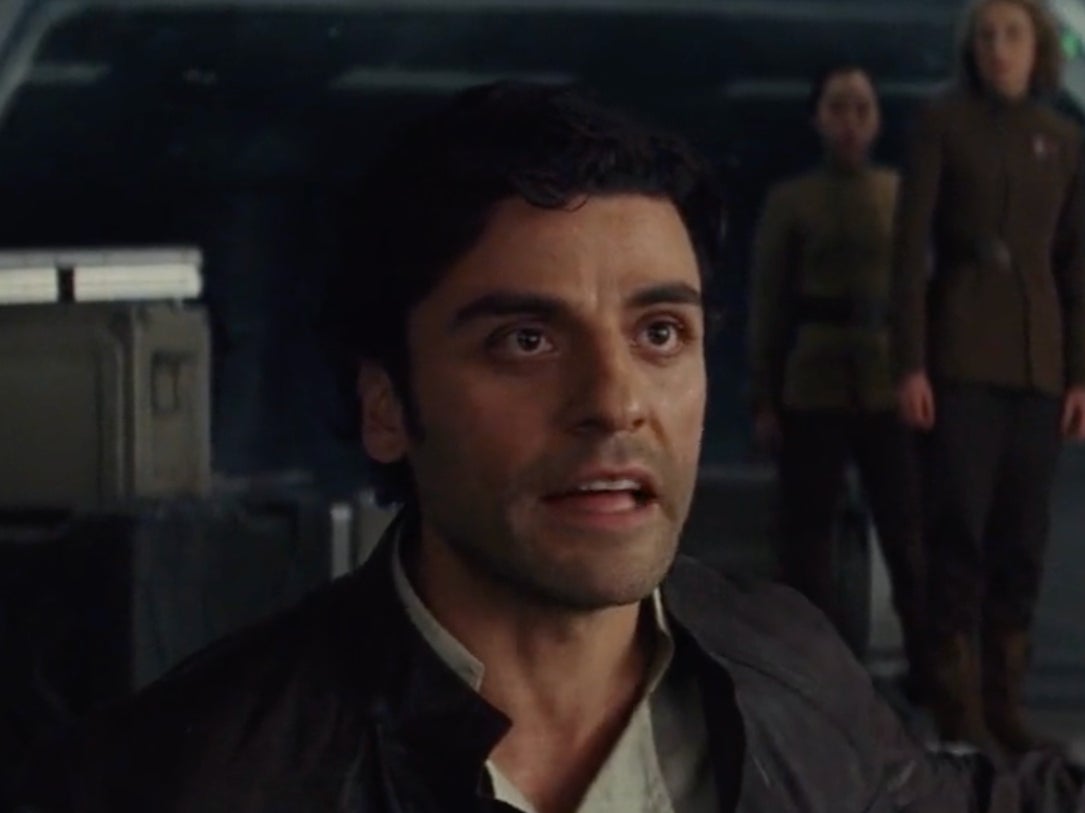 Oscar Isaac in ‘Star Wars: The Last Jedi’