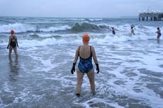 What actually happens to your body during a festive cold water swim?