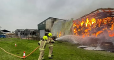  Boy charged over barn fire that destroyed £1 million worth of hay appears in court