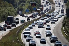 Drivers warned over long queues during ‘frantic’ Christmas getaway