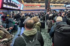 Millions face unprecedented disruption as strikes hit Christmas travel