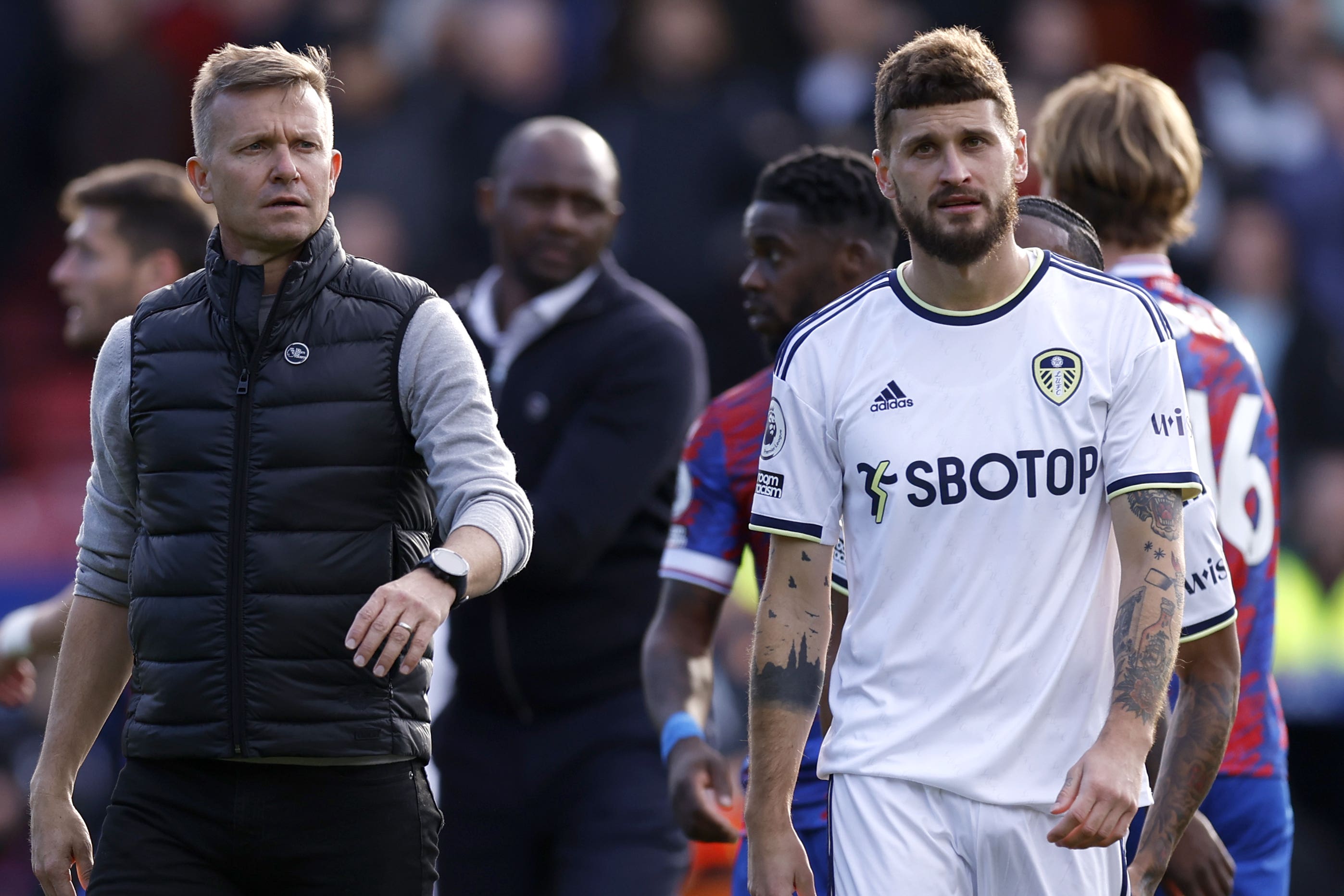 Jesse Marsch wants to keep Mateusz Klich at Leeds (Steven Paston/PA)