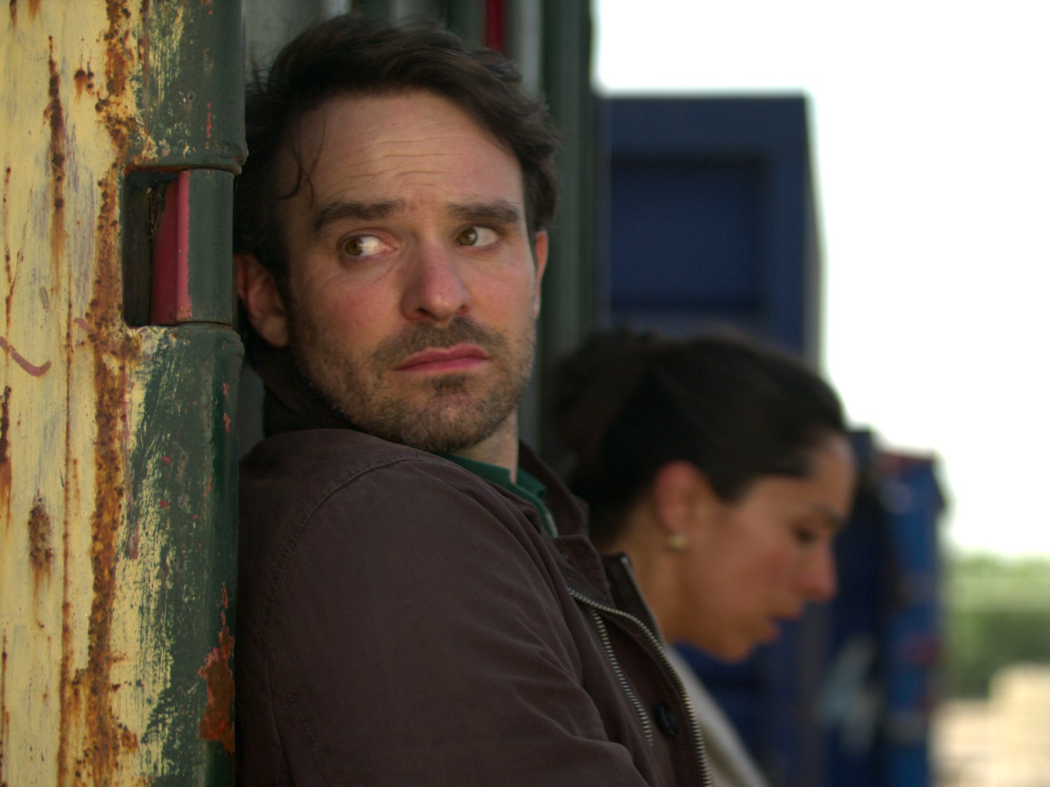 Charlie Cox and Oona Chaplin in ‘Treason’