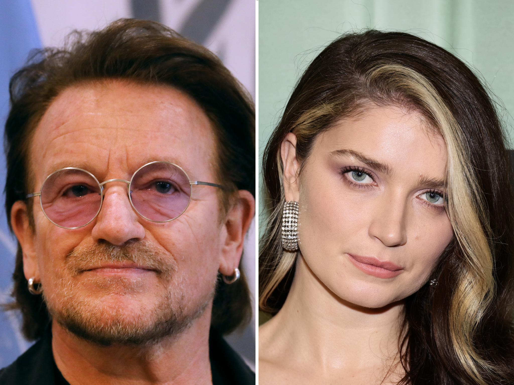 Bono and Eve Hewson