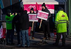 Travel strikes – live: Royal Mail staff to stage walkout as road chaos continues