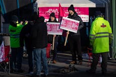 Travel strikes – live: Royal Mail staff to stage walkout as road chaos continues
