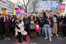 Nurses announce back-to-back strikes next month as ambulance Christmas walkout called off