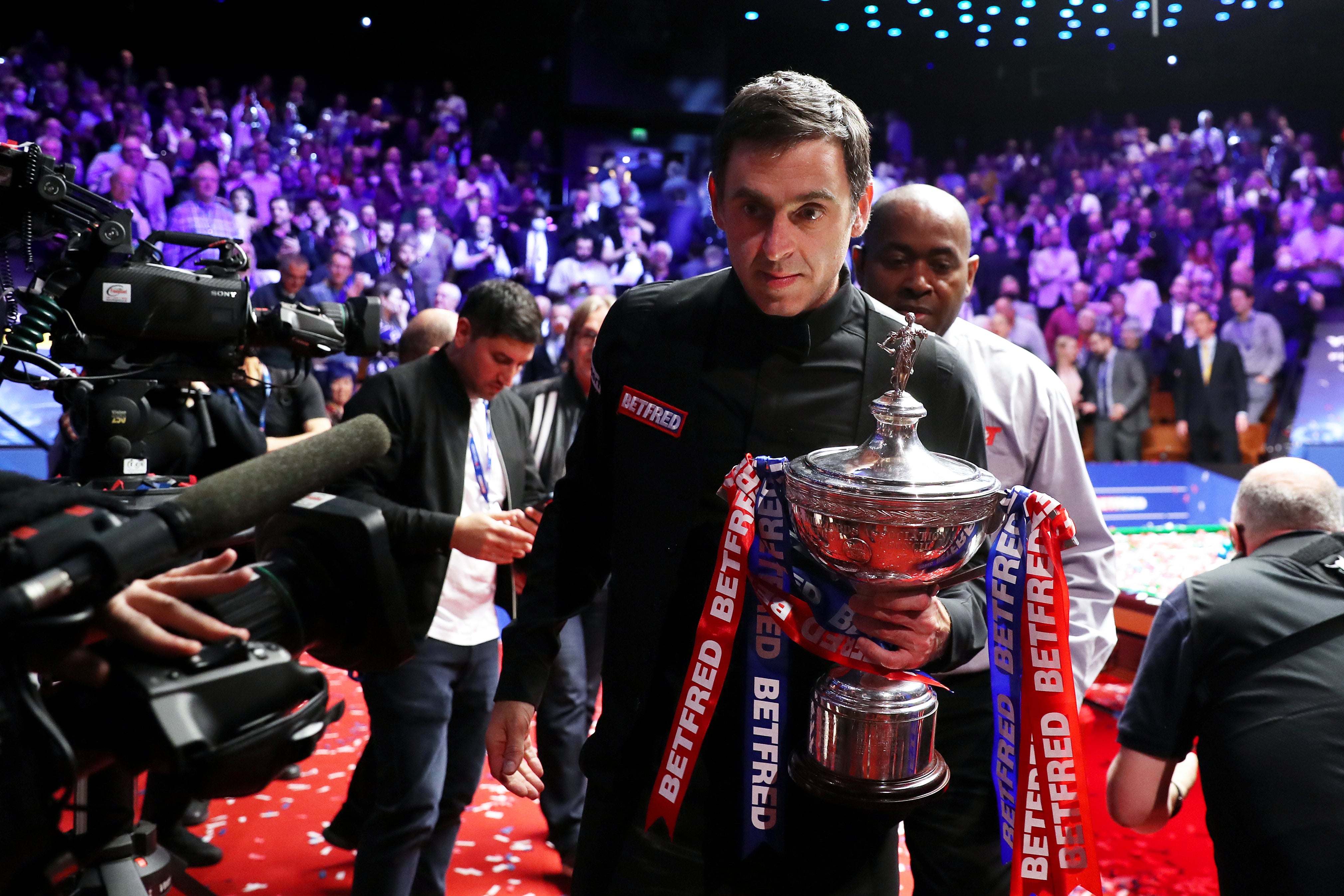 Ronnie O’Sullivan won his seventh snooker world title