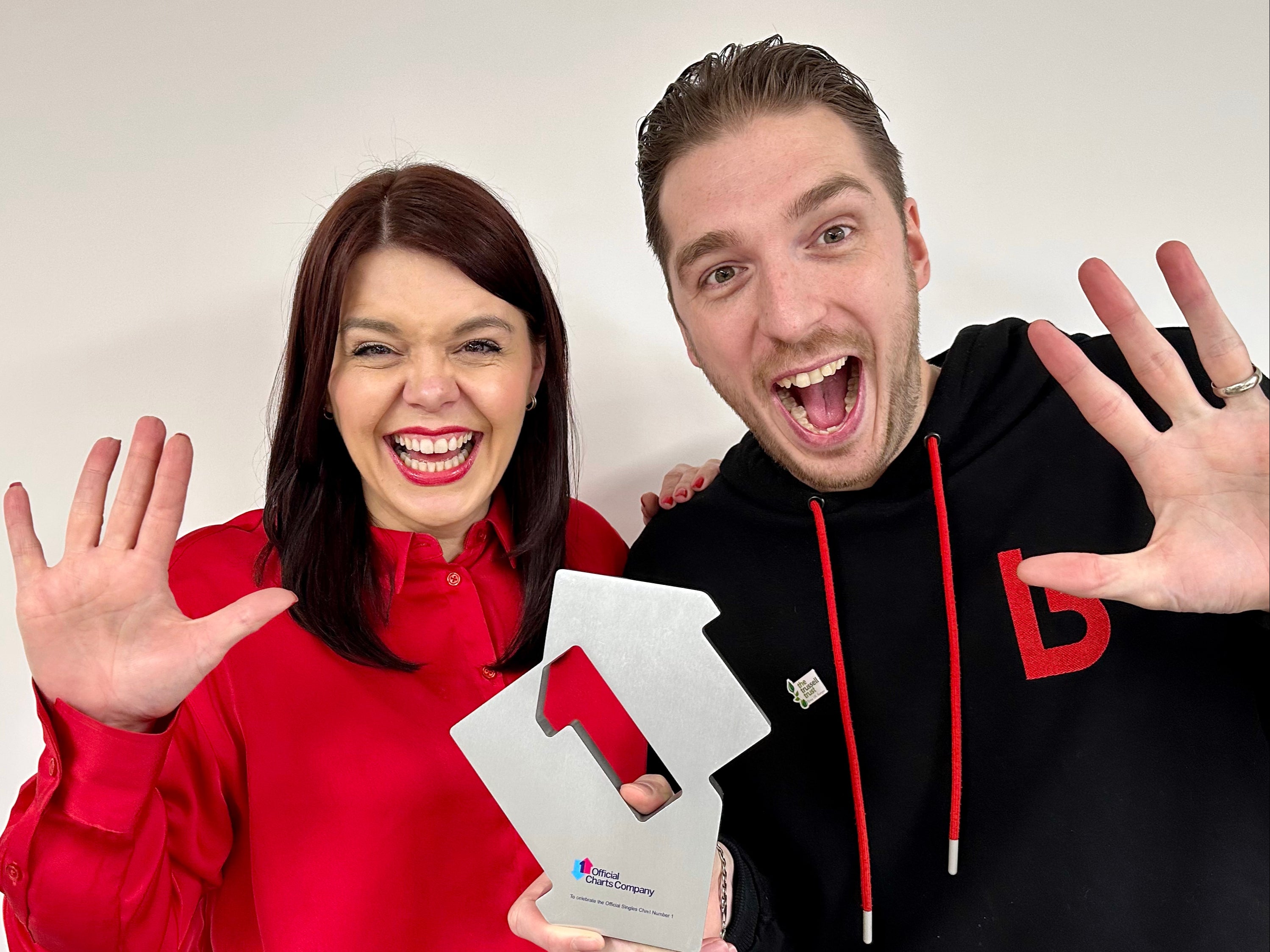 Martin Lewis helps LadBaby beat record set by The Beatles with fifth Christmas No 1