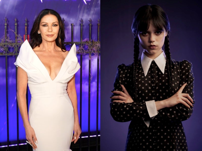 Catherine Zeta-Jones compares daughter Carys to Wednesday Addams in throwback post