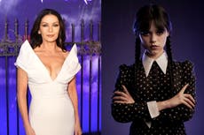 Catherine Zeta-Jones compares daughter Carys to Wednesday Addams in throwback post