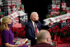 Joe Biden sends Christmas and holiday greetings to service members