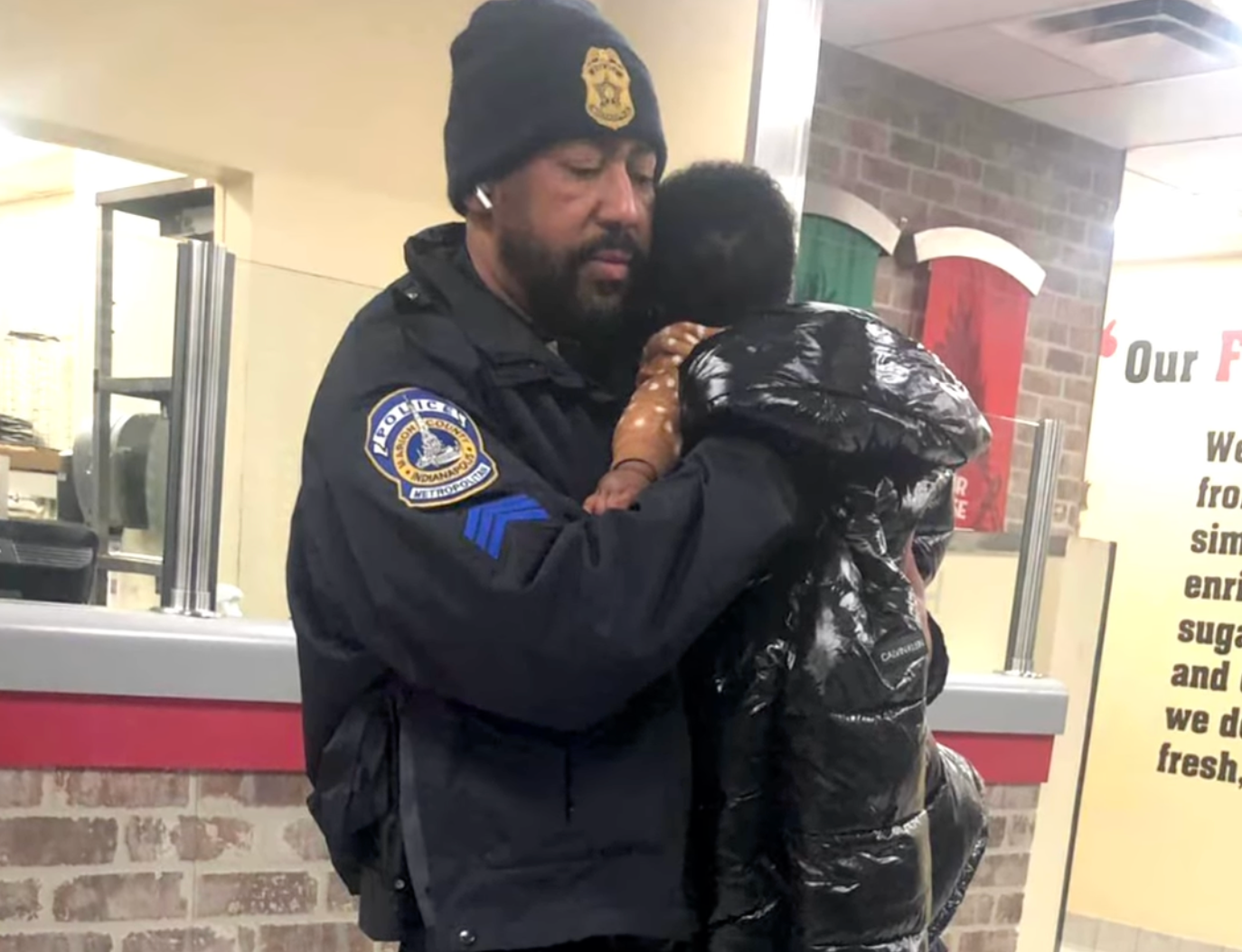 Kason was transported to a hospital after he was found