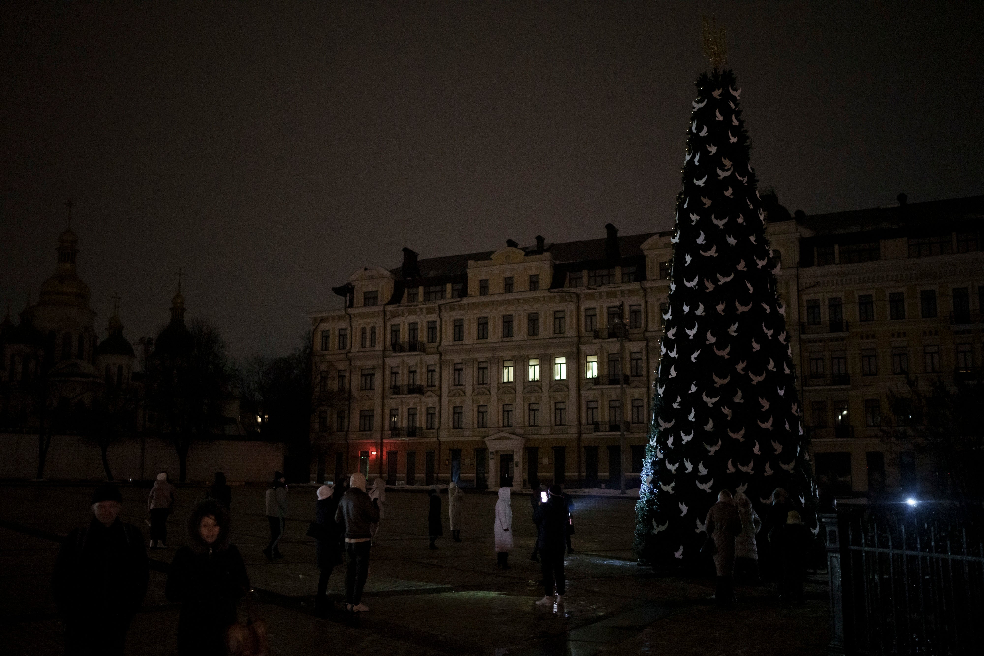 Russia Ukraine War Lightless Christmas