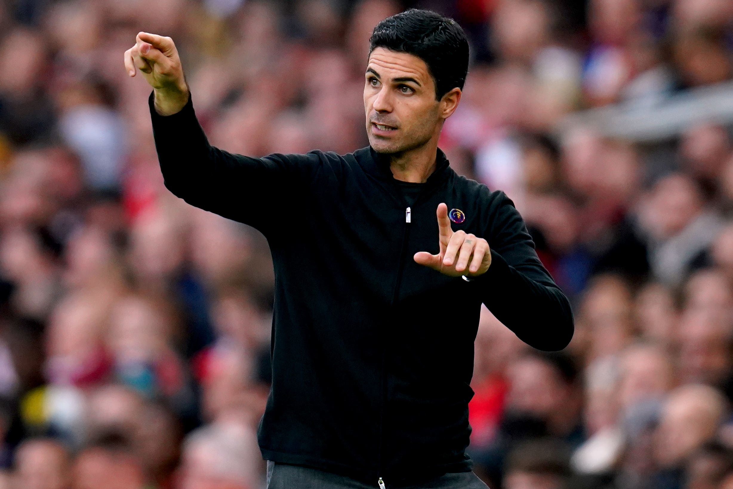 Mikel Arteta will not let Arsenal underestimate West Ham (John Walton/PA)