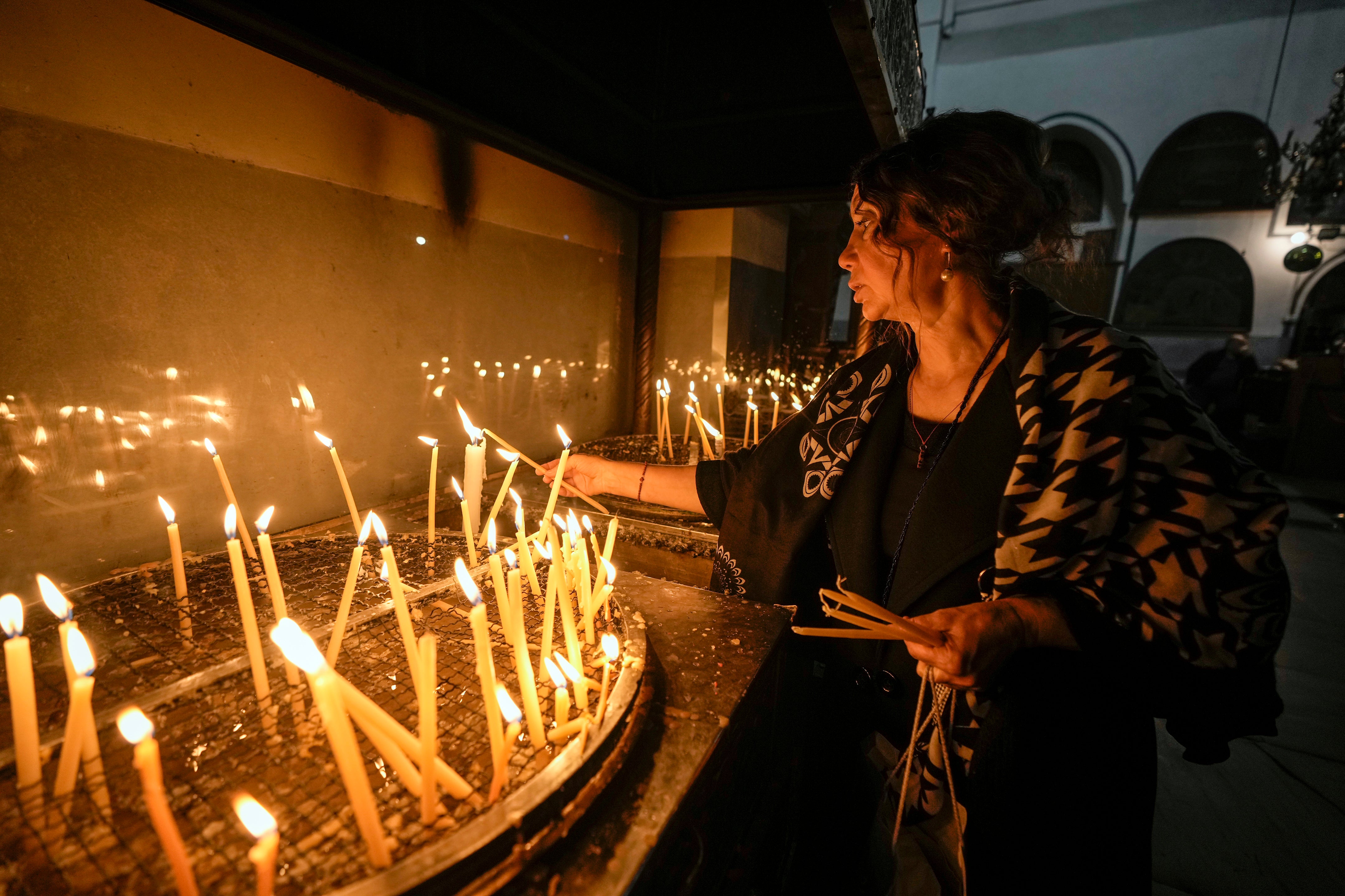 Palestinians Bethlehem Christmas