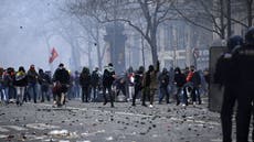 Paris shooting: Clashes between protesters and police continue after deadly attack on Kurds