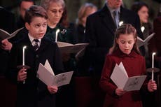 Princess of Wales pays tribute to ‘incredible legacy’ of late Queen at Christmas carol service