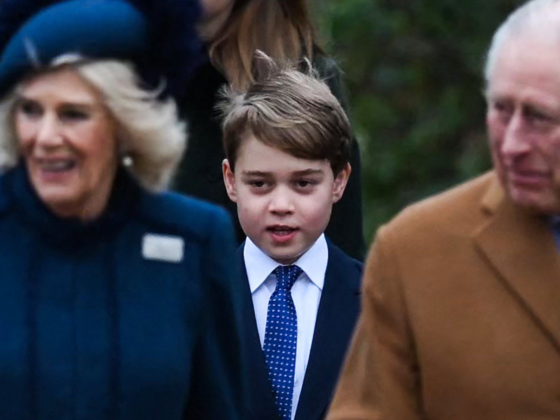 Prince George’s ‘impressive’ Christmas painting shared by Prince and Princess of Wales