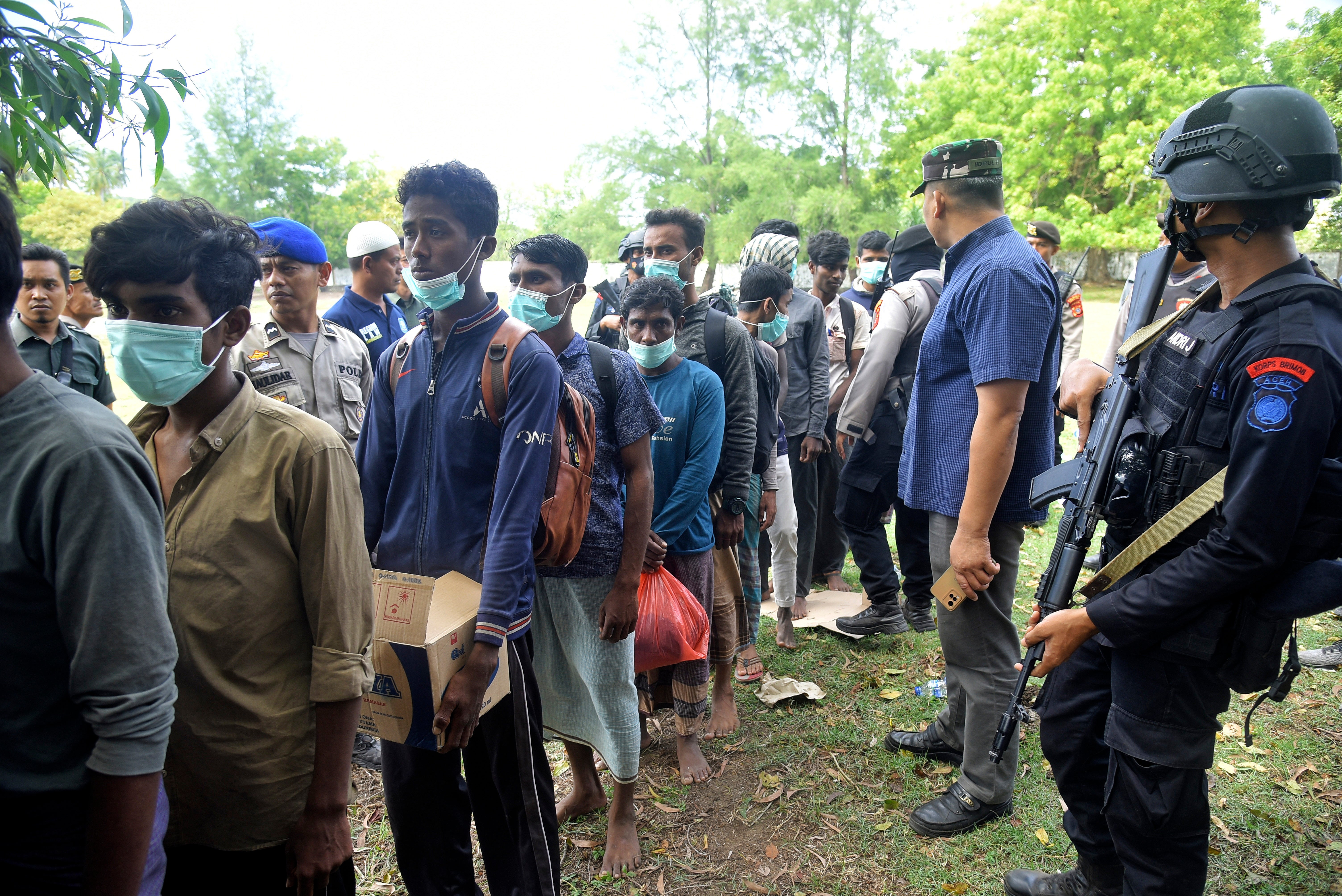 Indonesia Rohingya Refugees