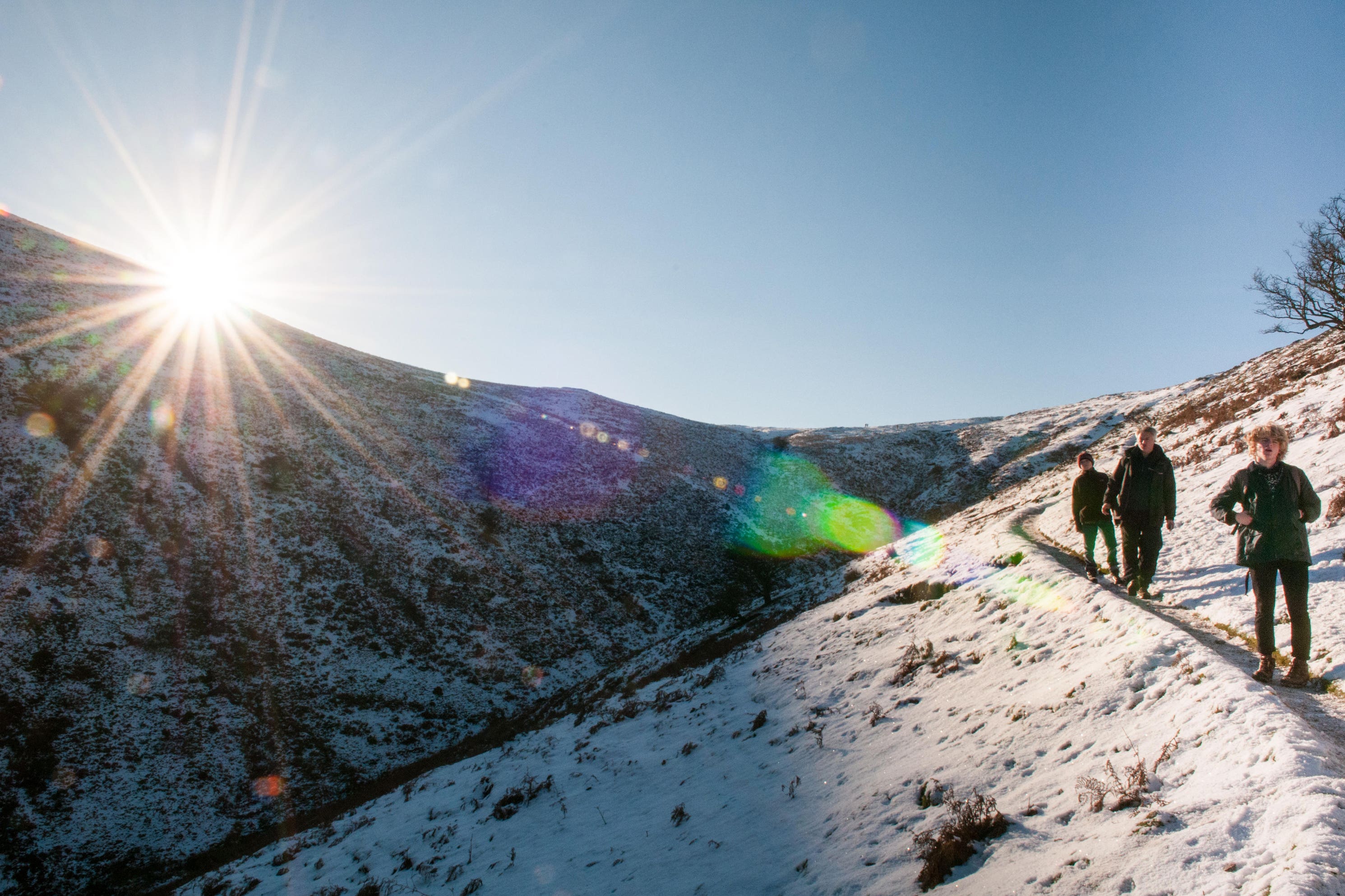 Add a wintry walk to your Boxing Day agenda (Alamy/PA)