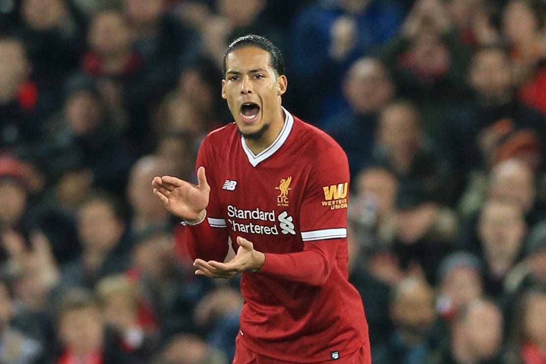 Virgil Van Dijk made his debut for Liverpool in January 2018 (Peter Byrne/PA)