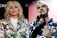Morrissey claims Miley Cyrus wants vocals removed from collaboration