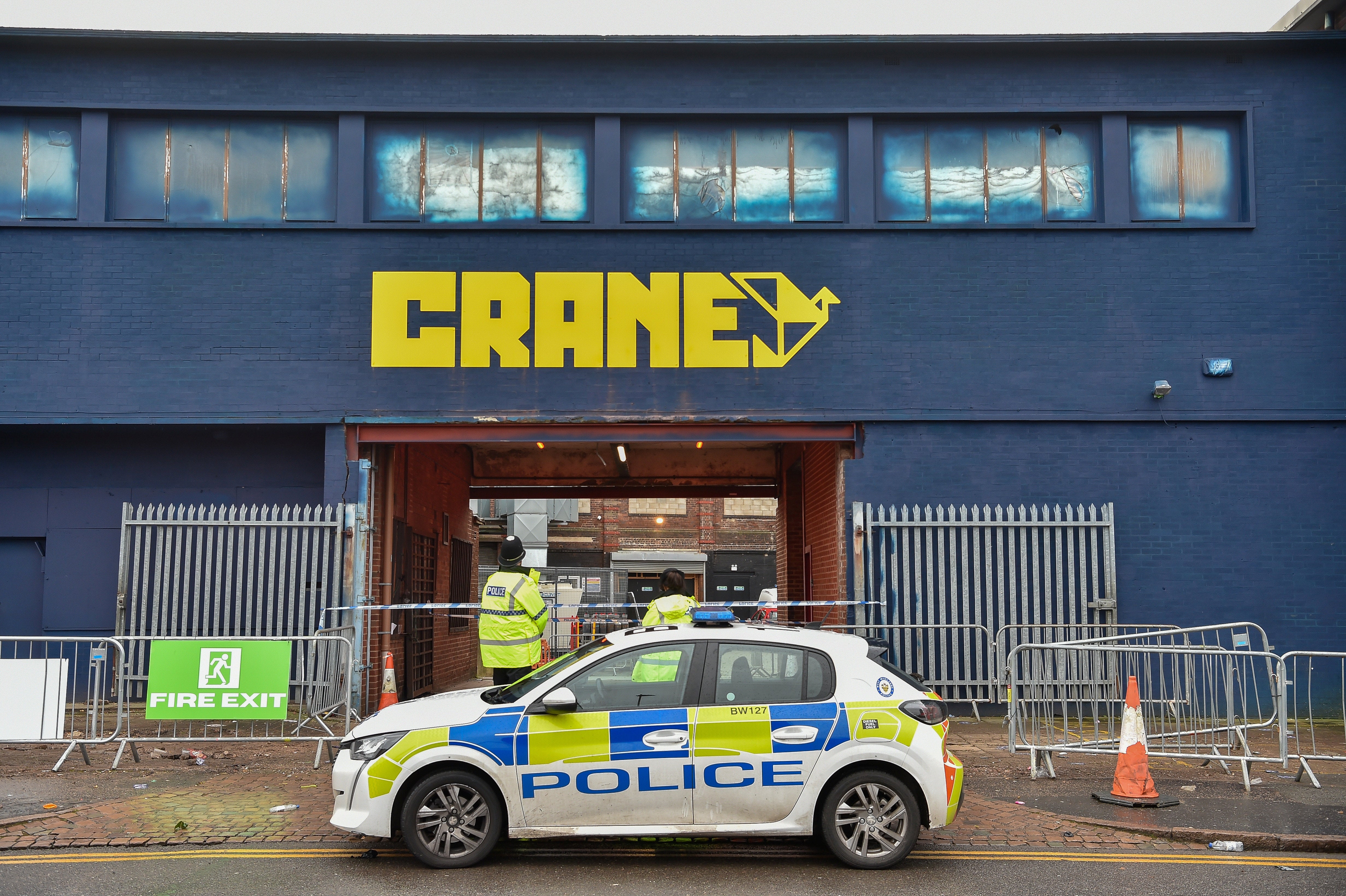 Crane Nightclub, Adderley Street, Digbeth, Birmingham, where a man was stabbed to death on the dancefloor