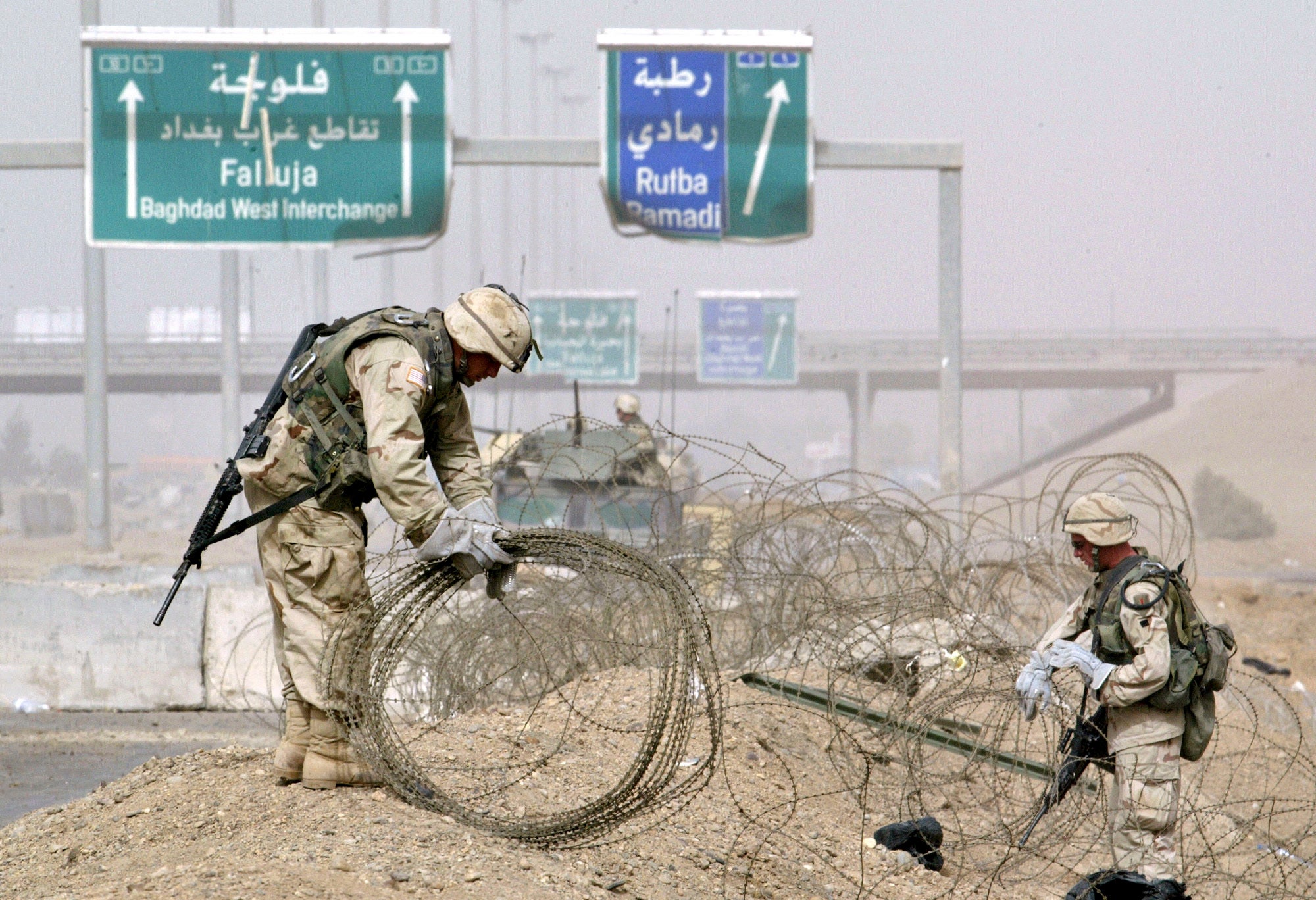 US Navy Ship Fallujah