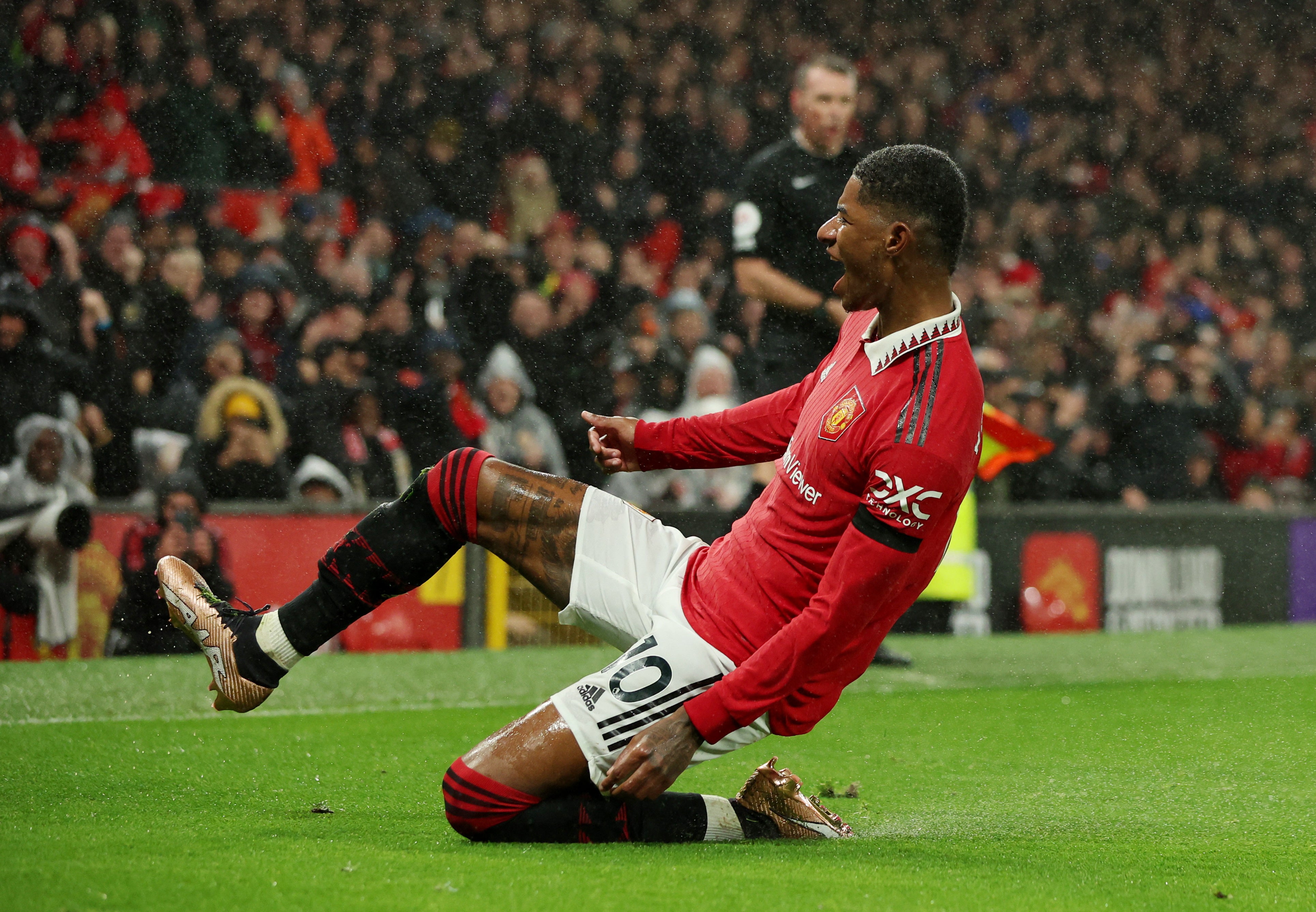 A rejuvenated Rashford scored the opening goal