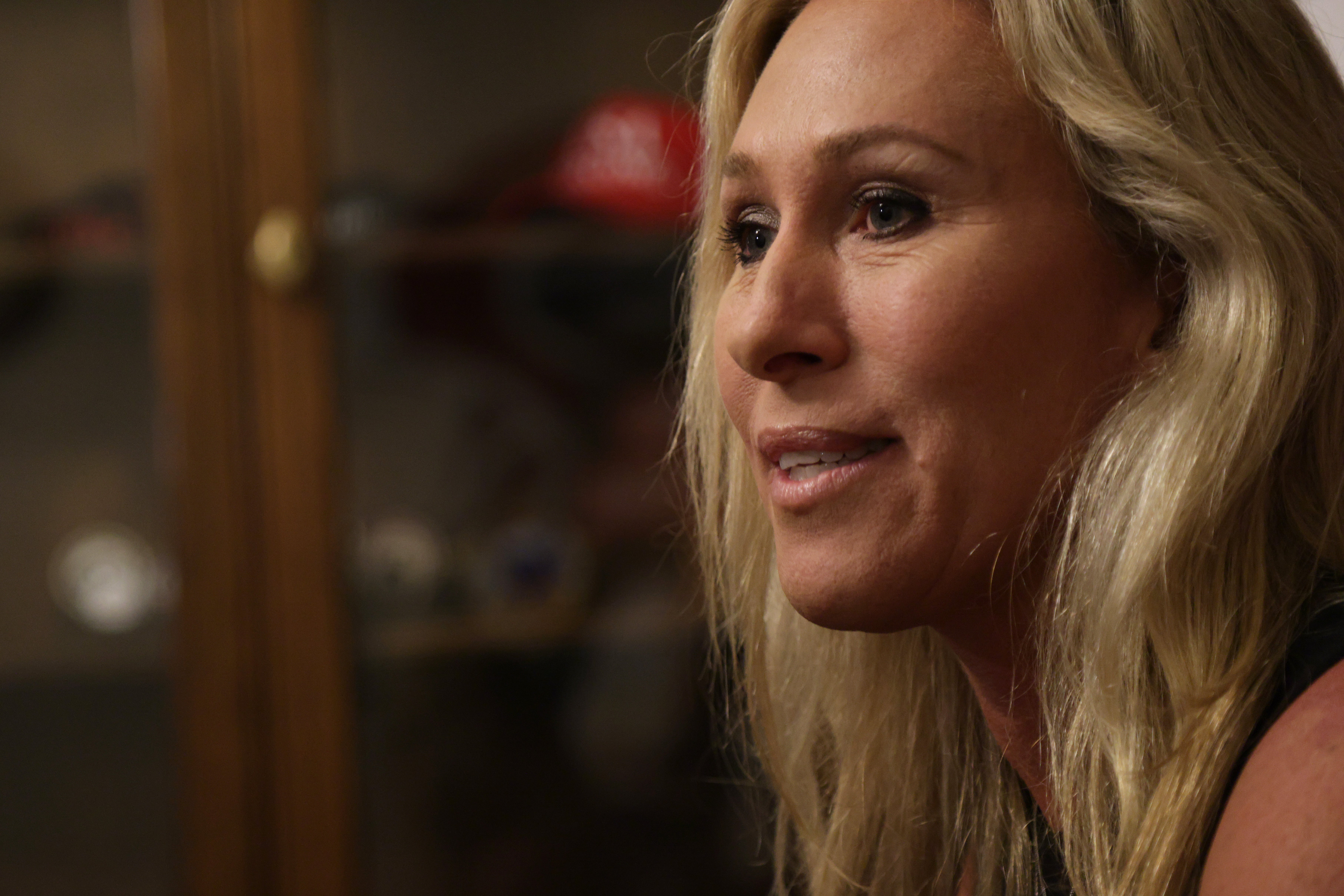 Marjorie Taylor Greene backs away from QAnon history saying she got ‘sucked into some things I’d seen on the internet’ 